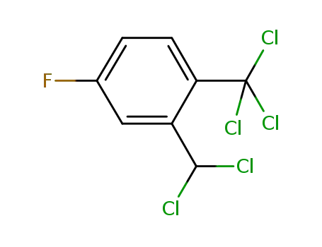 2-trichloromethyl-5-fluorobenzal chloride