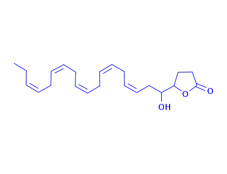 5-[(3Z,6Z,9Z,12Z,15Z)-1-hydroxyoctadeca-3,6,9,12,15-pentaenyl]dihydro-2(3H)-furanone