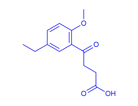 4-(5-ethyl-2-methoxy-phenyl)-4-oxo-butyric acid