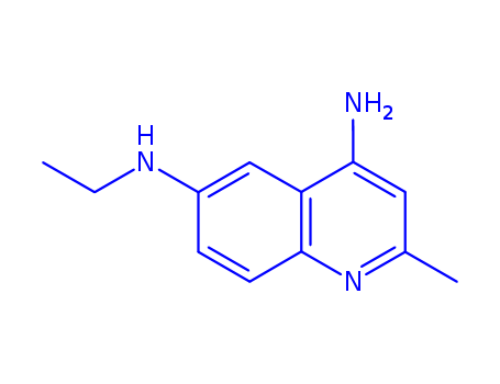 4-AMINO-6-ETHYLAMINO-QUINALDINE