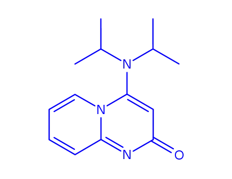 Molecular Structure of 84292-27-3 (4-(dipropan-2-ylamino)-2H-pyrido[1,2-a]pyrimidin-2-one)