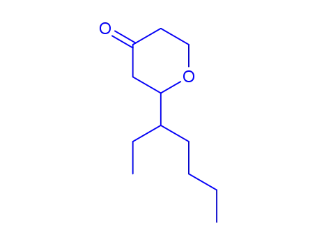 4H-pyran-4-one, 2-(1-ethylpentyl)tetrahydro-