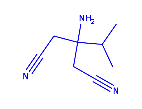 글루타로니트릴, 3-아미노-3-이소프로필-(5CI)