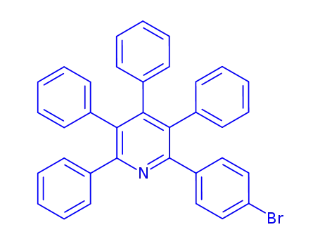 피리딘, 2-(4-브로모페닐)-3,4,5,6-테트라페닐-