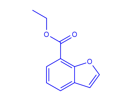 Molecular Structure of 850882-11-0 (ethyl benzofuran-7-carboxylate)