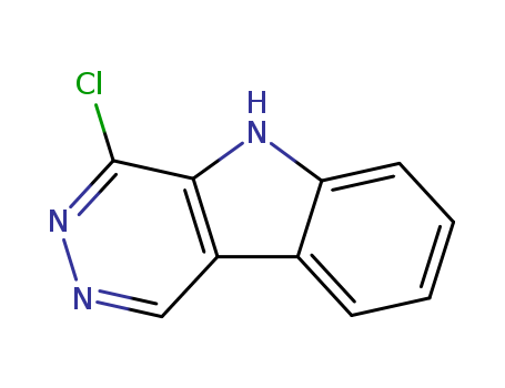 5H-Pyridazino[4,5-b]indole, 4-chloro-