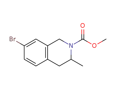 methyl 7-bromo-3-methyl-3,4-dihydroisoquinoline-2(1H)-carboxylate