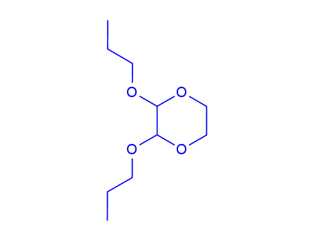 Molecular Structure of 854841-32-0 (p-Dioxane,  2,3-dipropoxy-  (5CI))