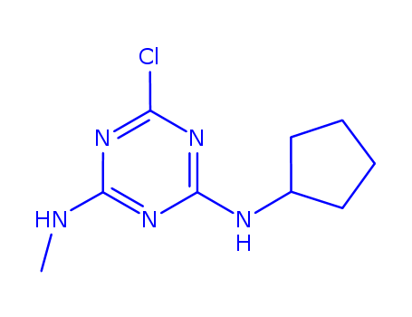 1,3,5-Triazine-2,4-diamine,6-chloro-N2-cyclopentyl-N4-methyl-
