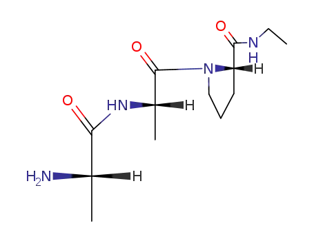 Molecular Structure of 84914-64-7 (L-Prolinamide, L-alanyl-L-alanyl-N-ethyl-)