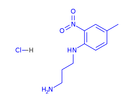 1,3-Propanediamine, N-(4-methyl-2-nitrophenyl)-, monohydrochloride