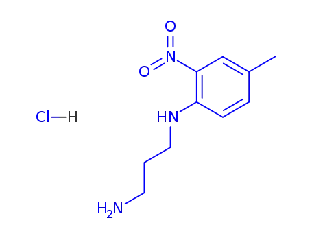 1,3-Propanediamine, N-(4-methyl-2-nitrophenyl)-, monohydrochloride