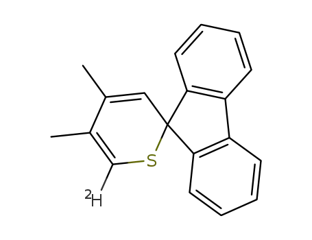 Spiro<fluoren-9',2-(6-deuterio-4,5-dimethyl-2H-thiopyran)>