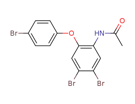 acetic acid-[4,5-dibromo-2-(4-bromo-phenoxy)-anilide]