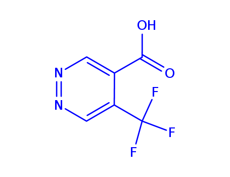 4-Pyridazinecarboxylic acid, 5-(trifluoromethyl)-