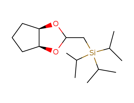 Triisopropyl-[(3aR,6aS)-1-(tetrahydro-cyclopenta[1,3]dioxol-2-yl)methyl]-silane