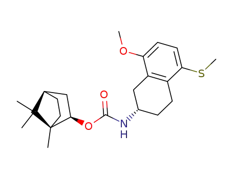 l-isobornyl <1,2,3,4-tetrahydro-8-methoxy-5-(methylthio)-2-naphthalenyl>carbamate