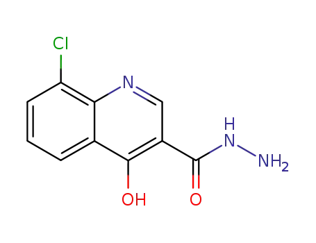 8-chloro-4-hydroxy-quinoline-3-carboxylic acid hydrazide