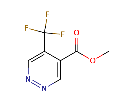 4-Pyridazinecarboxylic acid, 5-(trifluoromethyl)-, methyl ester