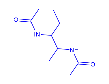 Molecular Structure of 861057-29-6 (Acetamide,  N,N-(1-ethyl-2-methylethylene)bis-  (5CI))