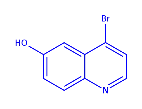 Molecular Structure of 876491-87-1 (4-Bromo-6-hydroxyquinoline)