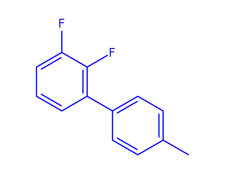 Molecular Structure of 864059-66-5 (2,3-Difluoro-4'-methyl-1,1'-Biphenyl)