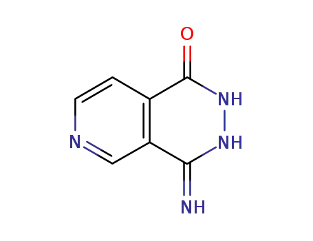 Molecular Structure of 87544-87-4 (Pyrido[3,4-d]pyridazin-1(2H)-one, 4-amino-)