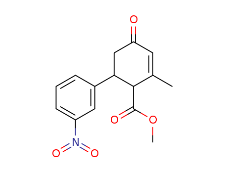 2-Methyl-6-(3-nitro-phenyl)-4-oxo-cyclohex-2-enecarboxylic acid methyl ester