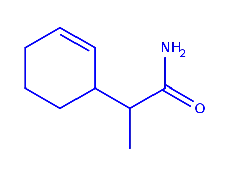 Molecular Structure of 874001-38-4 (2-Cyclohexene-1-acetamide,  -alpha--methyl-)