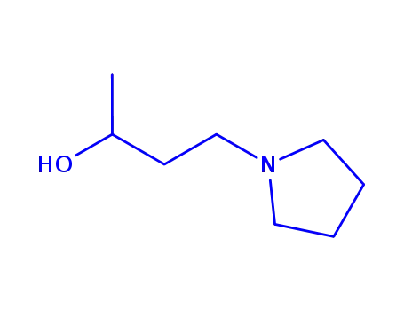 Molecular Structure of 868849-58-5 (a-Methyl-1-Pyrrolidinepropanol)