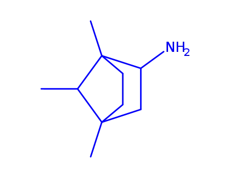 Molecular Structure of 872271-64-2 (2-Norcamphanylamine,  1,4,7-trimethyl-  (3CI))