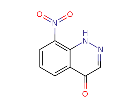 4-Cinnolinol, 8-nitro-