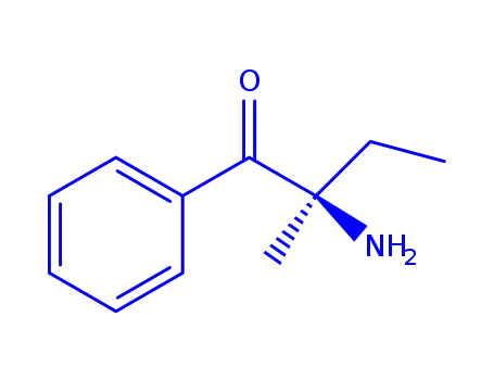 Molecular Structure of 861597-75-3 (Butyrophenone,  -alpha--amino--alpha--methyl-  (1CI))