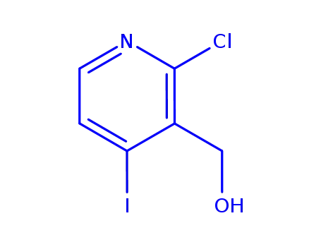 Molecular Structure of 884494-44-4 (2-CHLORO-4-IODOPYRIDINE-3-METHANOL)