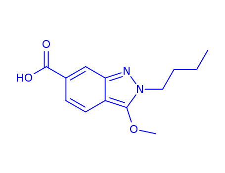2-BUTYL-3-METHOXY-2H-INDAZOLE-6-CARBOXYLIC ACID