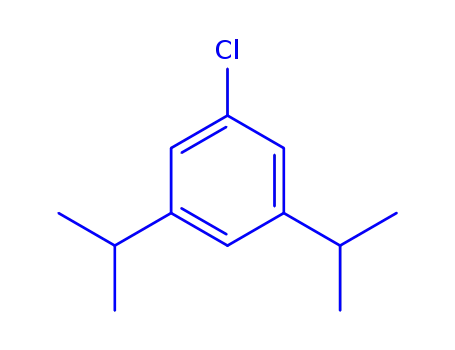 Molecular Structure of 87945-06-0 (1-Chloro-3,5-diisopropylbenzene)