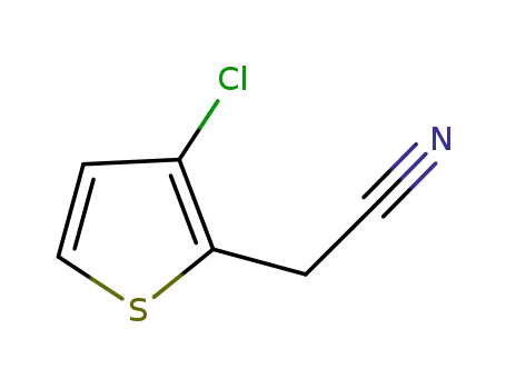 2-Thiopheneacetonitrile, 3-chloro-