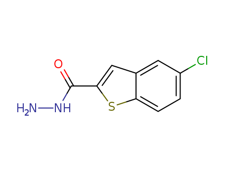 Benzo[b]thiophene-2-carboxylic acid, 5-chloro-, hydrazide