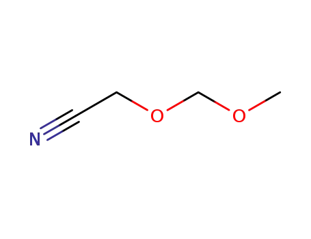 Molecular Structure of 89426-76-6 (Acetonitrile, (methoxymethoxy)-)