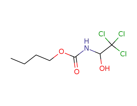 Carbamic acid, (2,2,2-trichloro-1-hydroxyethyl)-, butyl ester