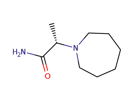 Molecular Structure of 1622401-49-3 ((S)-2-(azepan-1-yl)propanamide)