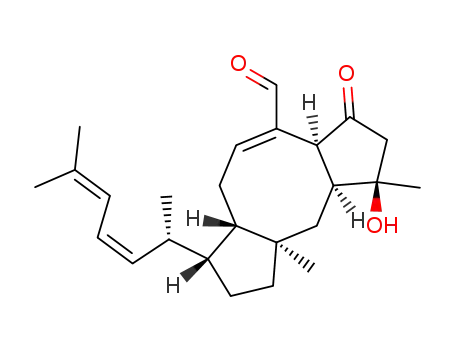 Dicyclopenta[a,d]cyclooctene-4-carboxaldehyde,7-[(1S,2Z)-1,5-dimethyl-2,4-hexadienyl]-1,2,- 3,3a,6,6a,7,8,9,9a,10,10a-dodecahydro-1- hydroxy-1,9a-dimethyl-3-oxo-,(1R,3aS,6aS,- 7R,9aR,10aS)- 