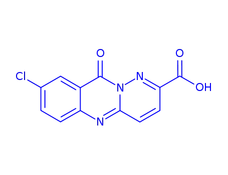 8-Chloro-10-oxo-10H-pyridazino[6,1-b]quinazoline-2-carboxylic acid