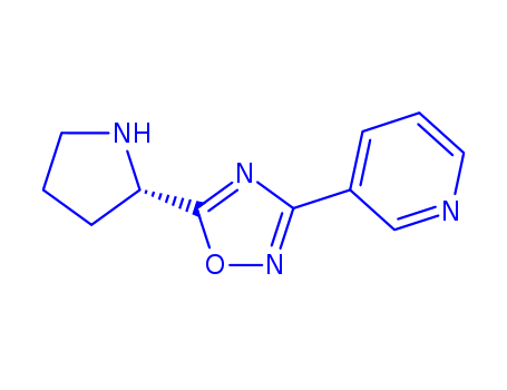 3-(5-pyrrolidin-2-yl-1,2,4-oxadiazol-3-yl)pyridine(SALTDATA: FREE)