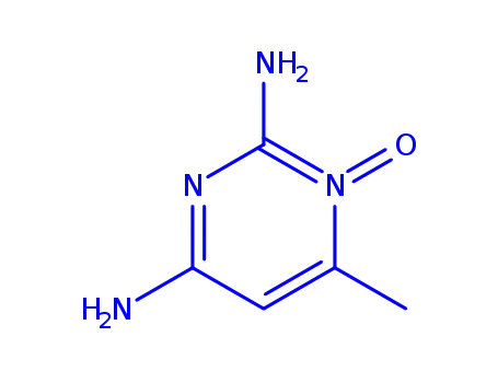 2,4-피리미딘디아민, 6-메틸-, 1-옥사이드(9CI)