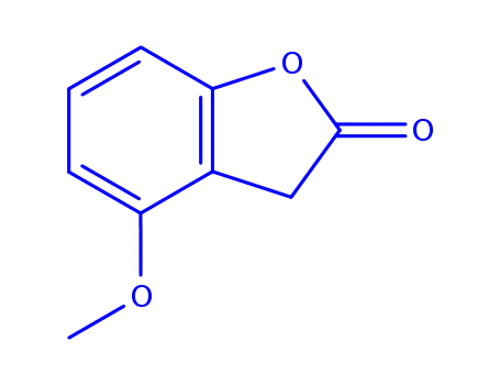 Molecular Structure of 914645-37-7 (2(3H)-Benzofuranone,  4-methoxy-)