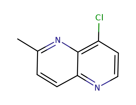 Molecular Structure of 911389-21-4 (8-Chloro-2-Methyl-1,5-naphthyridine)