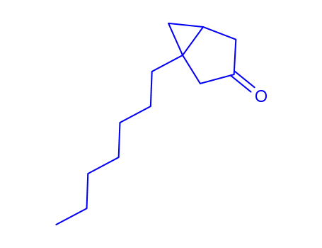 Molecular Structure of 741260-61-7 (Bicyclo[3.1.0]hexan-3-one, 1-heptyl- (9CI))