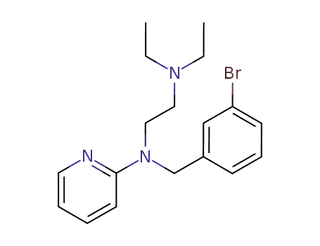 N,N-Diethyl-N'-(3-brom-benzyl)-N'-<2>pyridyl-ethylendiamin