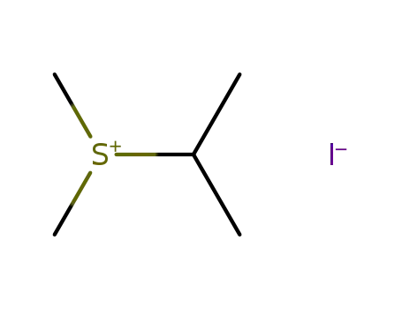 Molecular Structure of 65130-51-0 (Sulfonium, dimethyl(1-methylethyl)-, iodide)